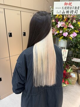 ロンドリゼル 札幌(Lond RiseL) フェイスフレーミング/ハイトーン/ブリーチ/インナーカラー/札幌