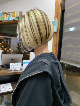 ラック 津田沼(LUCK) アンブレラカラー/ケアブリーチダブルカラーインナーカラー