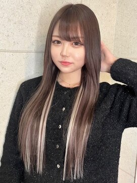 ステイゴールド(STAYGOLD) インナーカラー 透明感カラー ミルクティーブラウン 20代 美髪