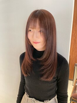 シーインフィニート 銀座店(C∞)の写真/巻かなくても自然に動きが出るミディアムレイヤー◎ミリ単位でこだわるカットで納得のいくスタイルに!