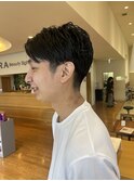 セットを楽に♪毛流れ作る爽やかメンズショート
