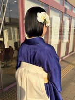 ルッツ(Lutz. hair design)&nbsp;3/24 袴着付け ヘアセット【千代田彩夏】