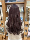 カシスブラウンレイヤーカット