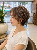 トップが潰れやすい方にオススメのショートカット