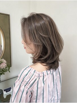 ユウヘアー 本山店(U Hair) レイヤー/レイヤーカット/デザインカラー/ハイライト/