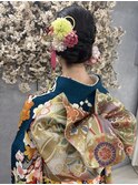 ヘアセット＋振袖 ￥14,300