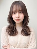 ゆる巻きレイヤー×髪質改善ロングトリートメント縮毛矯正