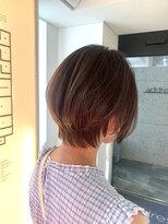 お～るうぇいず(always)&nbsp;白髪ぼかしシークレットハイライト小顔ショートグレージュ
