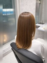 アネロ 名駅(anhelo)&nbsp;ベージュ系カラー×髪質改善カラー×艶髪ロング