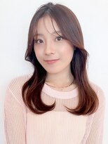 ビーチ(BEACH) 美髪イメチェン愛され小顔カット大人可愛いうるツヤサイドバング