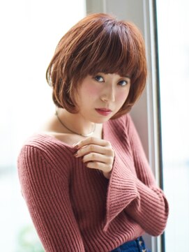 エレノア 渋谷公園通り店(Eleanor) クラシカル　大人かわいいナチュラルカールボブ【PREGO】