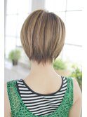吉祥寺3分/マニッシュ美髪ネイビーカラーバターフレンチボブ/023