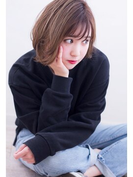 マリアバイアフロート(Maria by AFLOAT) ジェンダーレスなバレイヤージュロブ大人ボブ