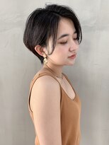 ミィ 表参道(mee.)&nbsp;【mee.】ハセガワヒトシ　大人かわいい黒髪ボブ