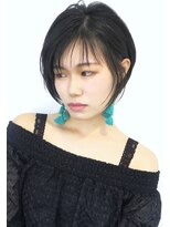 ラウンジ モリオ イケブクロ(Lounge MORIO Ikebukuro) 【morio池袋】愛されタブルバングショートボブ