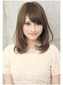 ミディアムヘアで可愛くなろう！！ふわっとナチュラル☆