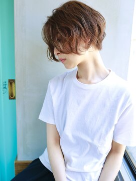 バース(BIRTH) 天神【BIRTH】フォギーベージュ×イメチェン毛先パーマ