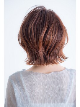 ユニックス ららぽーと湘南平塚店(UNIX) 【オススメカラー】シアーブラウン外はねボブ[ニュアンスカラー]