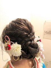 成人式華やか可愛いヘアアレンジ♪