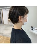 【mori担当】オリーブベージュ×耳かけショート20代/30代/40代