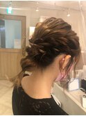 20代・30代・40代似合う小顔ヘアアレンジ♪二次会ブライダル花嫁