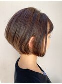 前下がり大人ボブ