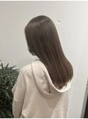 可愛いグレージュカラー