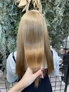 ゼスト 三鷹店(ZEST) 【ZEST三鷹 平野葵】ハイトーンカラー×髪質改善トリートメント