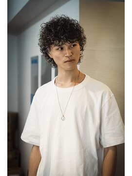 プロショップウェーブ(PRO SHOP WAVE) カーリーパーマ×ウルフ