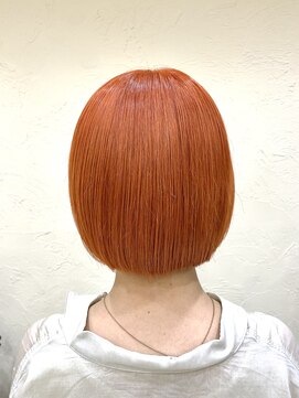 インデックスヘアーユー 錦糸町店(in'dex hair - U) オレンジボブ[錦糸町/錦糸町駅/錦糸町北口]