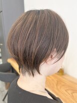 ビューエヒメ(VIEW EHIME)&nbsp;大人ラフウェーブ外ハネボブダークブラウンスウィングショート