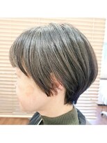 たかはし 大人丸みくびれショート【髪質改善/白髪ぼかし/縮毛矯正】