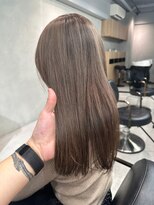 ルネ 北千住(Renee)&nbsp;くすみベージュ_グレージュ_オルチャンヘア