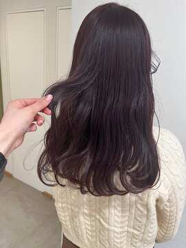 エミィ(emme) 【emme×笹川】パール紫/艶髪