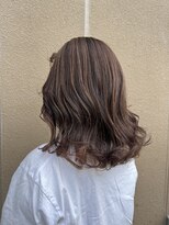 ヘアークリエイションアンズ(Hair creation Andz) 細かめハイライトでかわいく