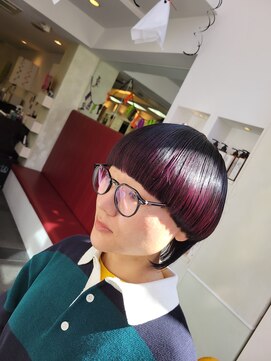 榮美容室 本店 マッシュウルフ