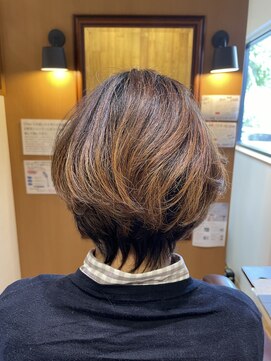 チアー ヘアリラクゼーション(cheer HAIRRELAXATION) 前下がりボブ