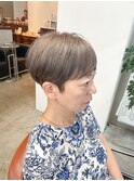 ハイトーンショート/グレージュカラー/グレーベージュ