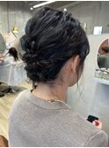 ☆結婚式お呼ばれヘアアレンジ/ゆるふわアップアレンジ☆