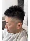 men'shair/マッシュパーマ/ウルフ/アッシュ/カルマパーマ