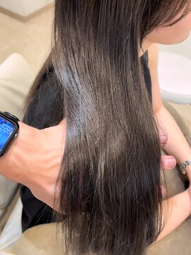 シュヴー 浦安店(CHEVEUX) 5トーン　グレージュ　髪質改善カラー