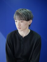 ボブ 金沢(BOB)&nbsp;10代20代メンズハイトーンカラーメンズカットマッシュウルフ