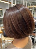 白髪ぼかしハイライト