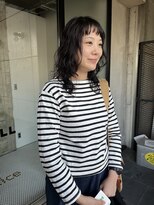 ソユ(so⊆)&nbsp;ミディアムレイヤー×ウェーブパーマ