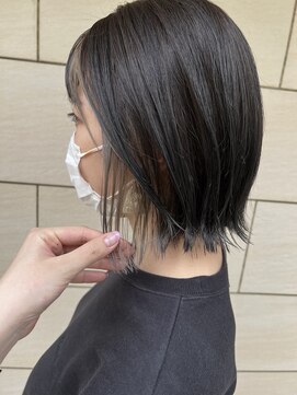 スタイル 成城学園前(STYLE) インナーカラー フェイスフレーミングカラー グレージュ