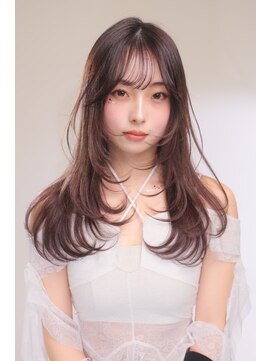 キング 枚方店(K!ng) 縮毛矯正髪質改善ハイライトレイヤーカット枚方美容室エクステ