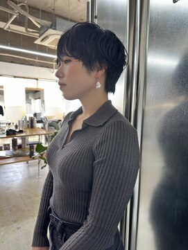 ダウ(dow) ショート × パーマ