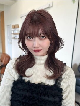 アイドットプラス 表参道(i.+omotesando) ウェーブヘア×ニュアンスカラーで魅せる柔らかさ