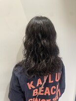 ウクラ バイ レシッド 池袋(uchla by rcid)&nbsp;お洒落カジュアルヘア☆コテ巻き風ウェーブパーマ☆