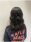 お洒落カジュアルヘア☆コテ巻き風ウェーブパーマ☆